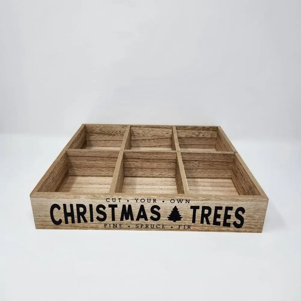 Target Brown Christmas Tree Display Tray